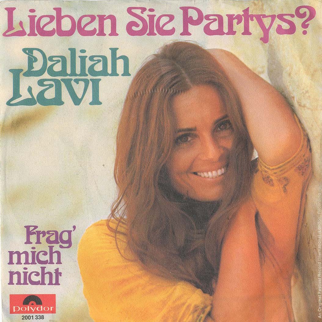Albumcover Daliah Lavi - Lieben sie Partys / Frag mich nicht