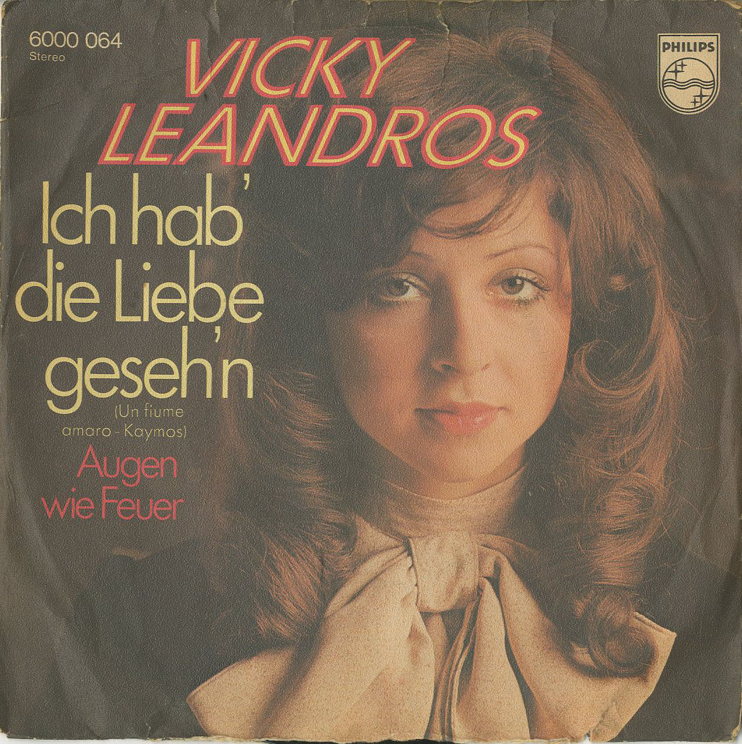 Albumcover Vicky Leandros - Ich hab die Liebe gesehn / Augen wie Feuer