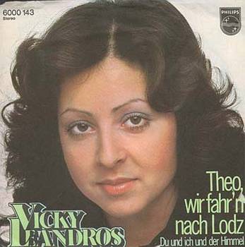 Albumcover Vicky Leandros - Theo wir fahrn nach Lodz / Du und ich und der Himmel