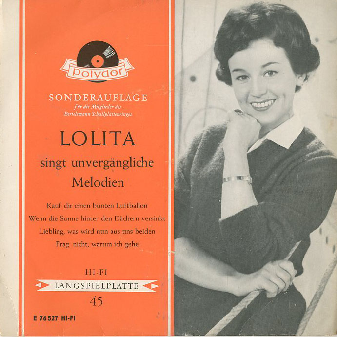 Albumcover Lolita - Lolita singt unvergängliche Melodien