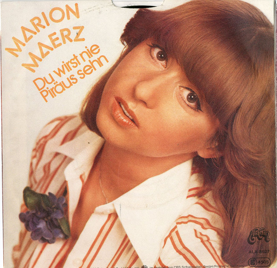 Albumcover Marion (Maerz) - Du wirst nie Piräus sehn / Vergessen heißt verloren sein