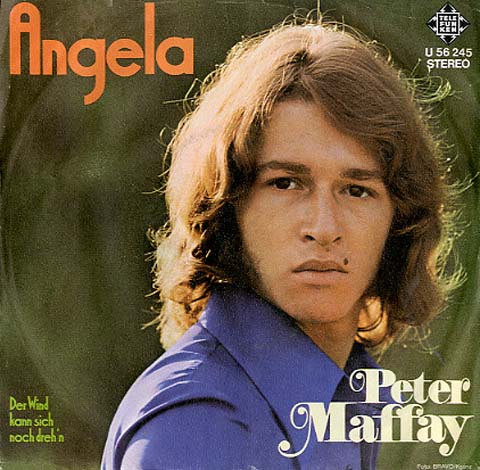 Albumcover Peter Maffay - Angela / Der Wind kann sich noch drehn