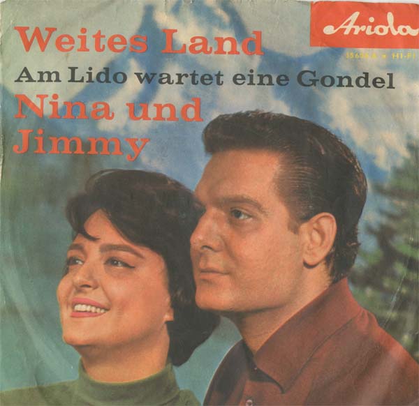 Albumcover Nina und Jimmy (Makulis) - Weites Land / Am Lido wartet eine Gondel