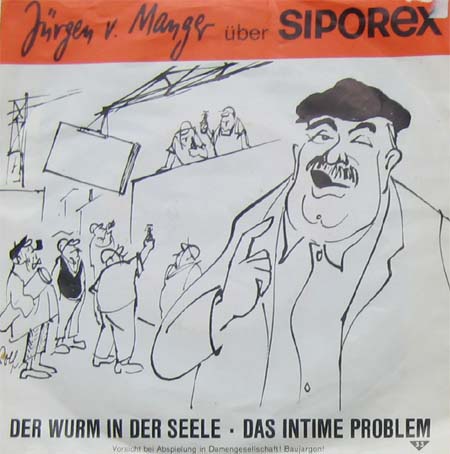 Albumcover Jürgen von Manger - Jürgen von Manger über Siporex: Der Wurm in der Seele / Das intime Problem