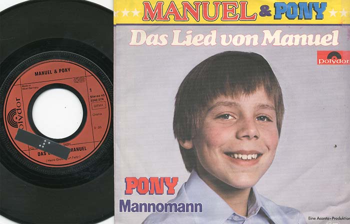 Albumcover Manuel und Pony - Das Lied von Manuel / Pony: Mannomann