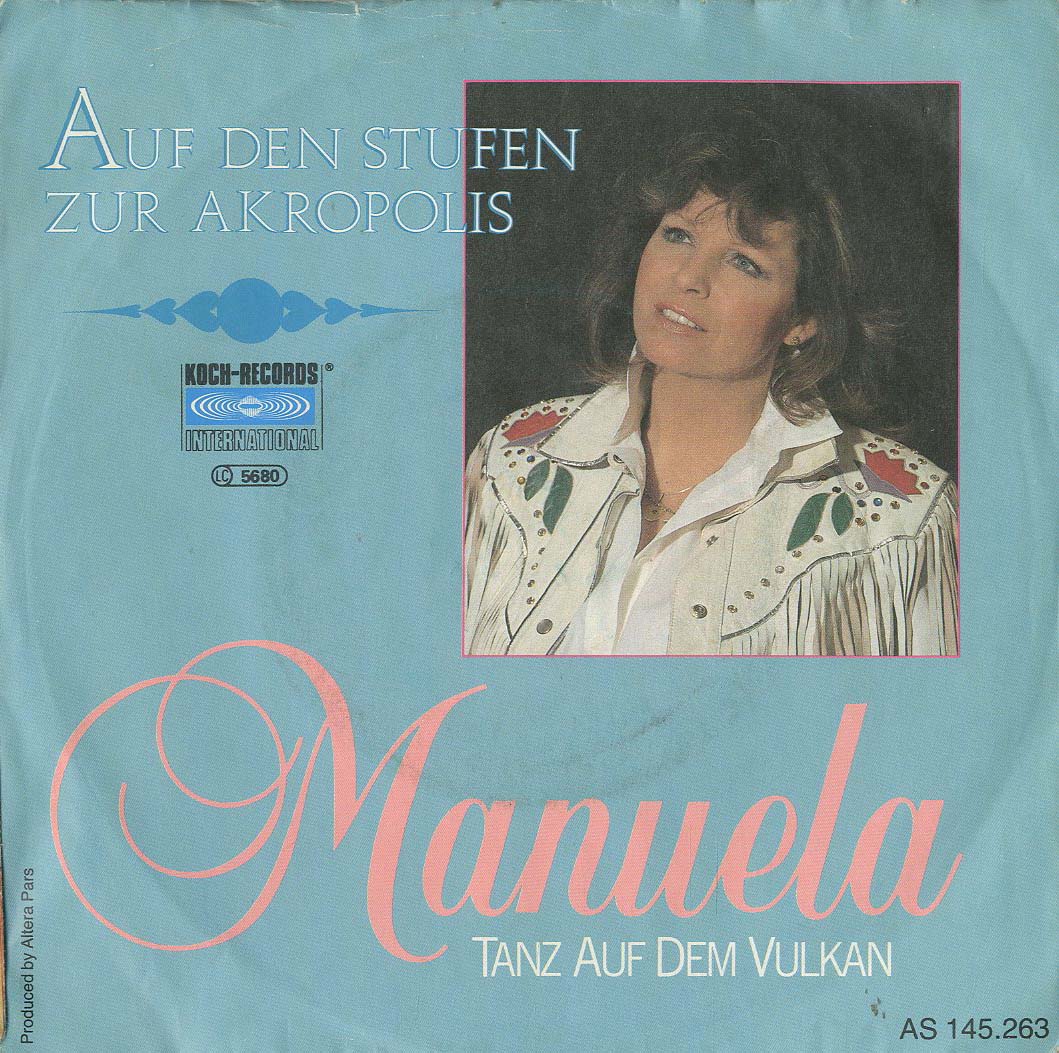 Albumcover Manuela - Auf den Stufen zur Akropolis /Tanz auf dem Vulkan