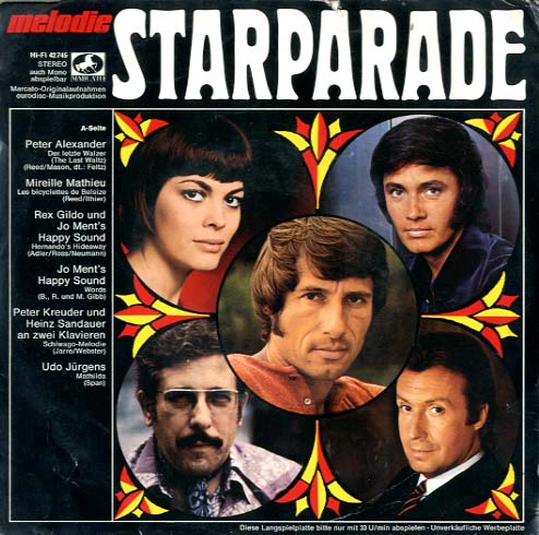 Albumcover Marcato Sampler - Melodie Starparade (EP  33 1/3))