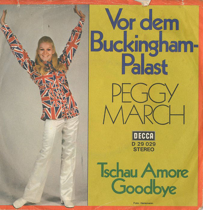 Albumcover (Little) Peggy March - Vor dem Buckingham Palast / Tschau Amore Goodbye