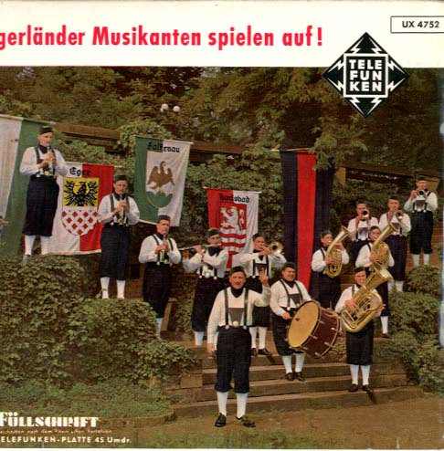 Albumcover Ernst Mosch und seine Original Egerländer Musikanten - Egerländer Musikanten spielen auf