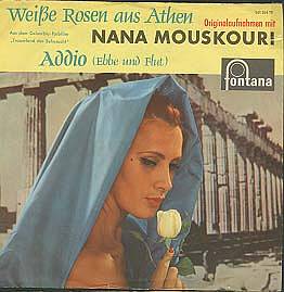 Albumcover Nana Mouskouri - Weisse Rosen aus Athen / Addio (Ebbe und Flut)