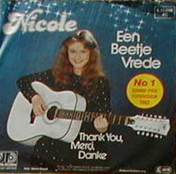 Albumcover Nicole - Een Beetje Vrede / Thank you, Mercie, Danke