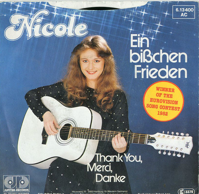 Albumcover Nicole - Ein bisschen Frieden / Thank you, Mercie, Danke