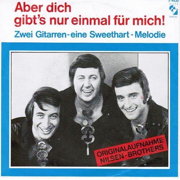 Herberts Oldiesammlung Secondhand LPs Nilsen Brothers Aber dich gibts nur einmal fuer mich