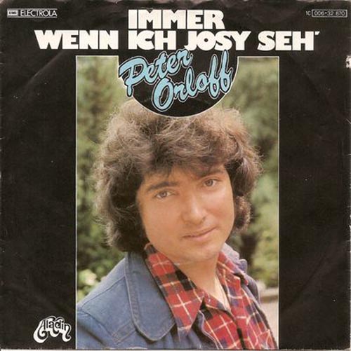 Albumcover Peter Orloff - Immer wenn ich Josie  seh (Cara Cara) / Blue Baby Belinda