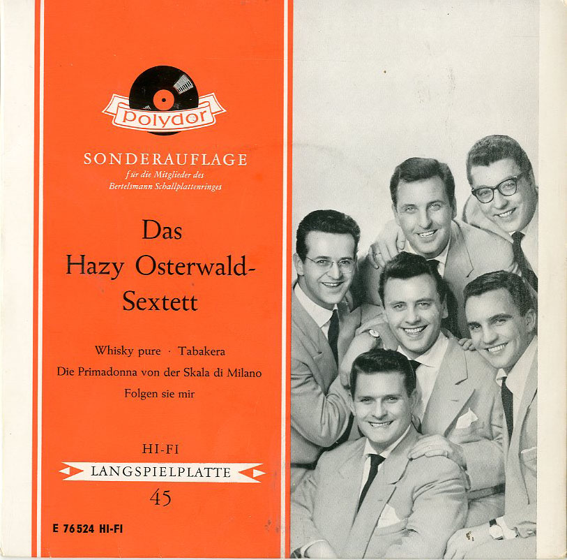 Albumcover Hazy Osterwald (Sextett) - Das Hazy Osterwald Sextett (EP)