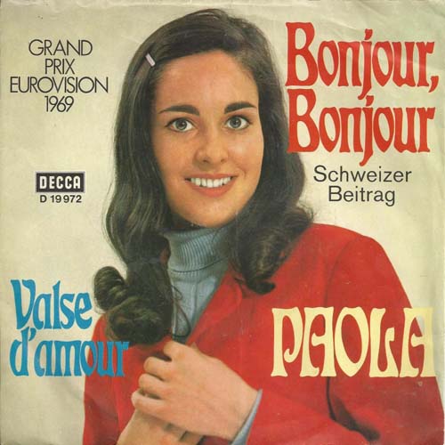 Albumcover Paola - Bonjour Bonjour*  / Valse damour
