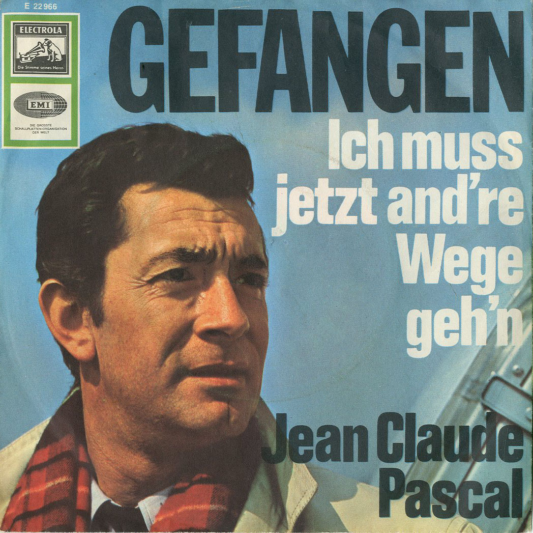 Albumcover Jean-Claude Pascal - Gefangen /Ich muss jetzt and´re Wege geh´n
