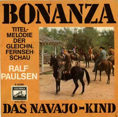 Albumcover Ralf Paulsen - Bonanza / Das Navajo Kid