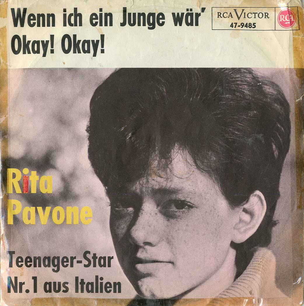 Albumcover Rita Pavone - Wenn ich ein Junge wär / Okay Okay