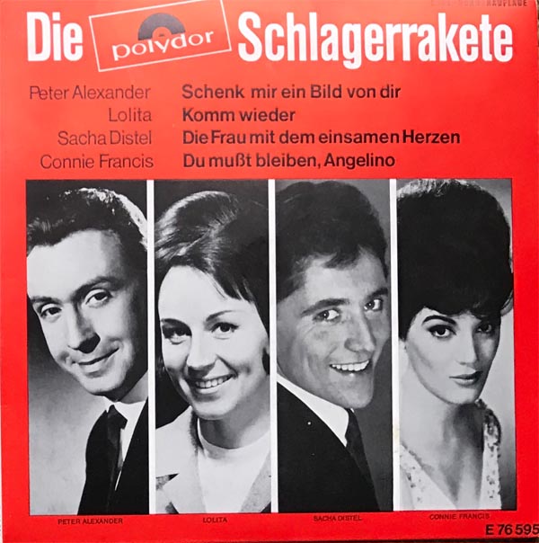 Albumcover Polydor Sampler - Die Polydor Schlagerrakete (EP)
