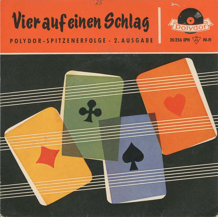 Albumcover Polydor Sampler - Vier auf einen Schlag (EP)
