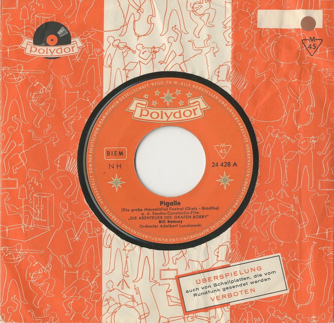 Albumcover Bill Ramsey - Pigalle  / Cafe Oriental  