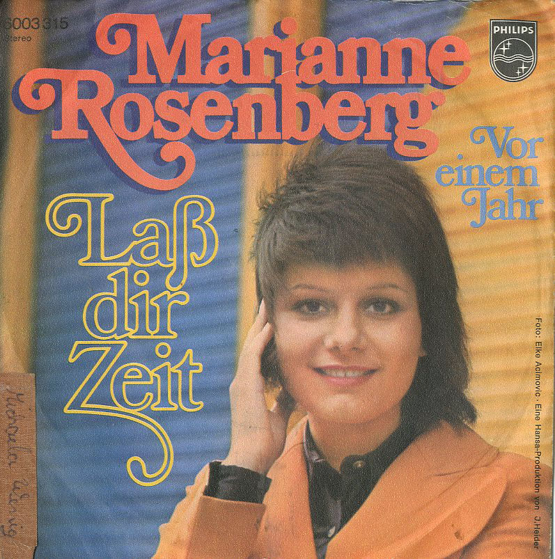 Albumcover Marianne Rosenberg - Lass dir Zeit / Vor einem Jahr