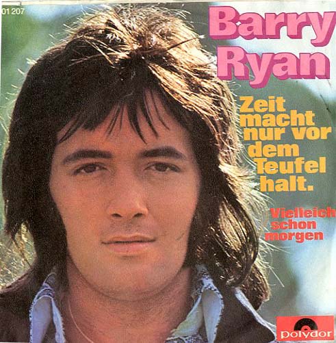 Albumcover Barry Ryan - Zeit macht nur vor dem Teufel halt /Velleicht schon morgen