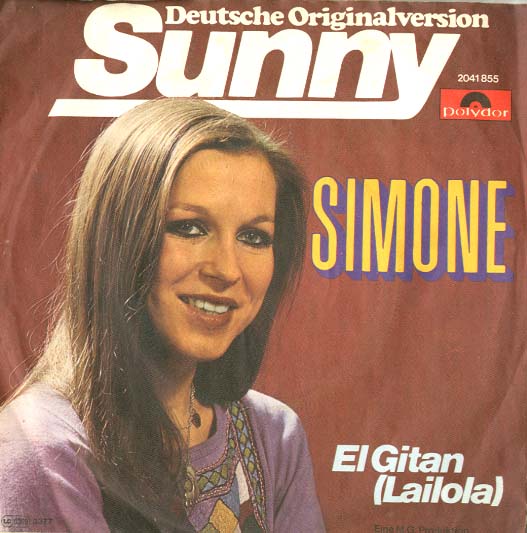 Albumcover Simone (Gitta Walther) - Sunny / El Gitan (Lailola)