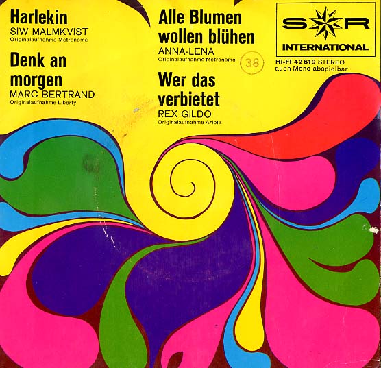 Albumcover S*R International - Harlekin / Denk an morgen / Alle Blumen wollen blühen / Wer das verbietet (EP)