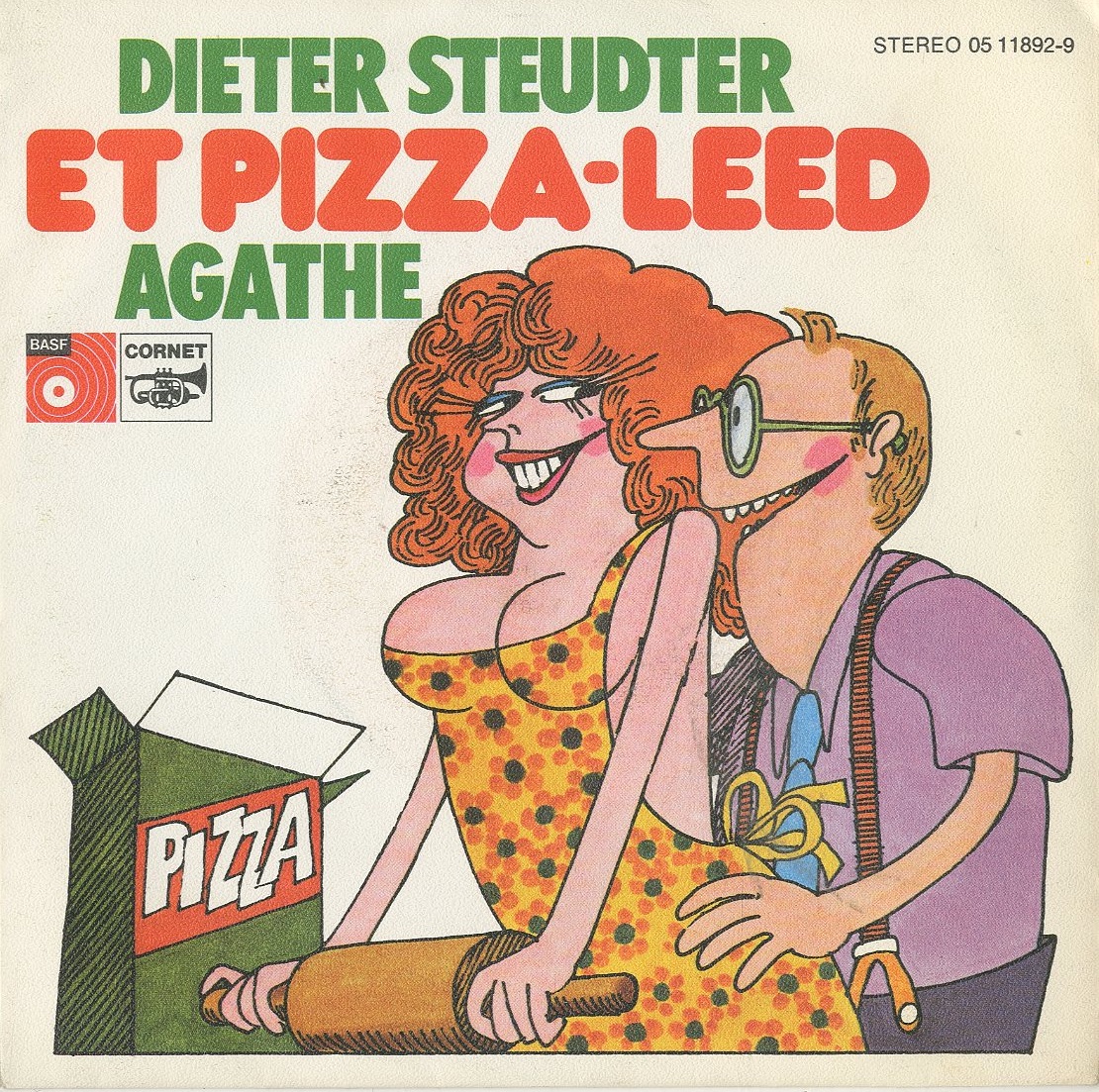 Albumcover Dieter Steudter - Et Pizza-Leed / Agathe