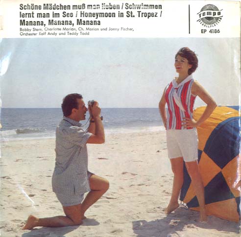 Albumcover Tempo Sampler - Schöne Mädchen muss man lieben / Schwimmen lernt man im See / Honeymoon in St. Tropez / Manana Manana Manana