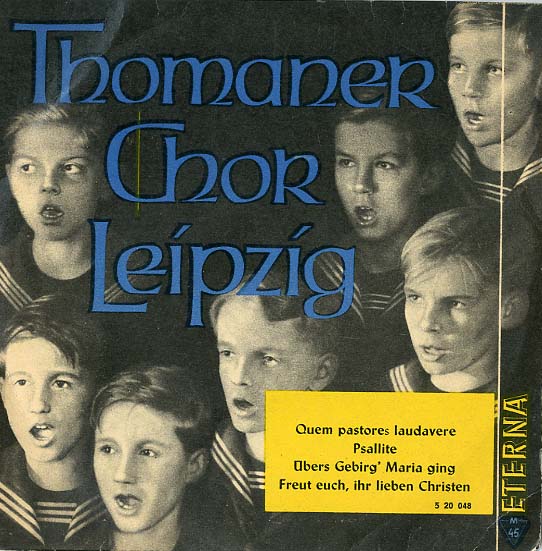 Albumcover Thomaner Chor Leipzig - Thomaner Chor Leipzig (EP)
