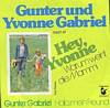 Cover: Gabriel, Gunter - Hey Yvonne */  Hallo mein Freund