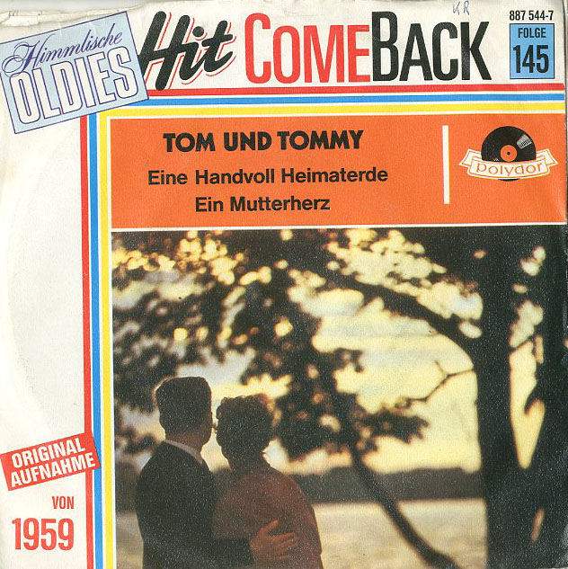 Albumcover Tom & Tommy - Eine Hand von Heimaterde / Ein Mutterherz  (Hit ComeBack Folge 145)