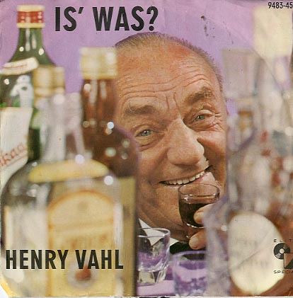 Albumcover Henry Vahl - Is was / Heut ist der Tag des Herrn