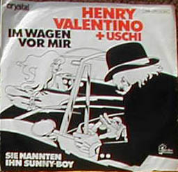 Albumcover Hans Blum (Henry Valentino) - Im Wagen vor mir (mit Uschi) / Sie nannten ihn Sunny-Boy
