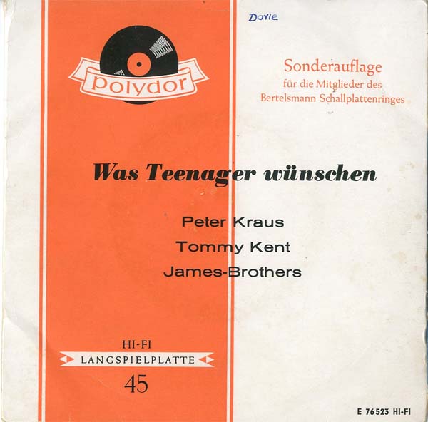 Albumcover Polydor Sampler - Was Teenager wünschen (EP)