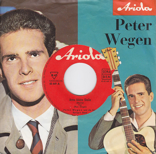 Albumcover Peter Wegen - Arme kleine Sheila /Girls Girls Girls