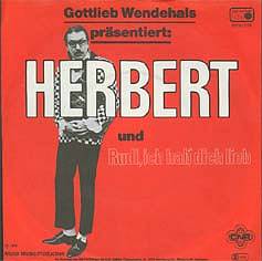 Albumcover Gottlieb Wendehals (Werner Böhm) - Herbert / Rudi ich hab dich lieb