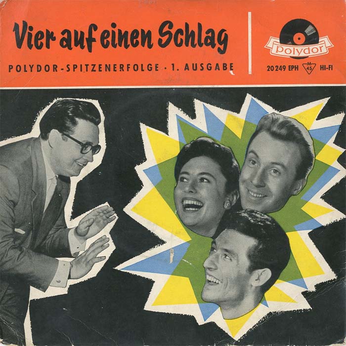 Albumcover Polydor Sampler - Vier auf einen Schlag (EP)