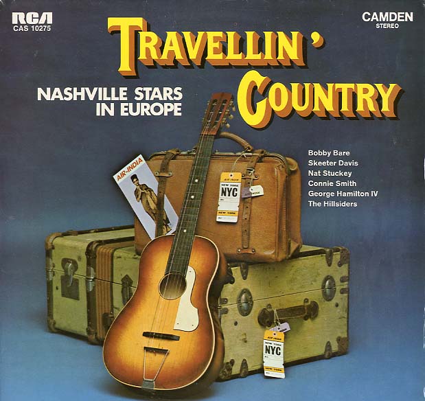Albumcover Various Country-Artists - Travellin Country - Nashville Stars in Europe