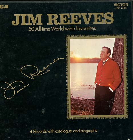 Albumcover Jim Reeves - 50 All-time World-wide Favourites (4 LP Kassette)