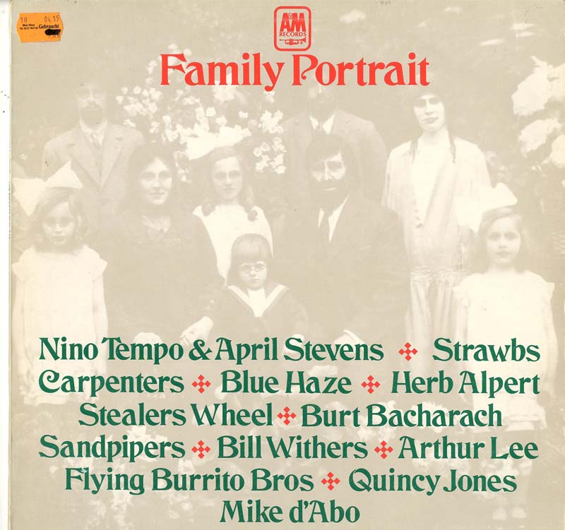 Albumcover A&M Sampler - Family Portrait