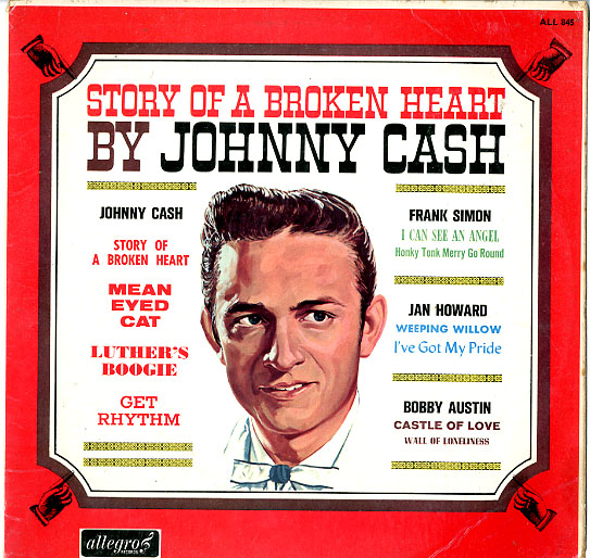 Albumcover Various Country-Artists - Story of a Broken Heart By Johnny Cash