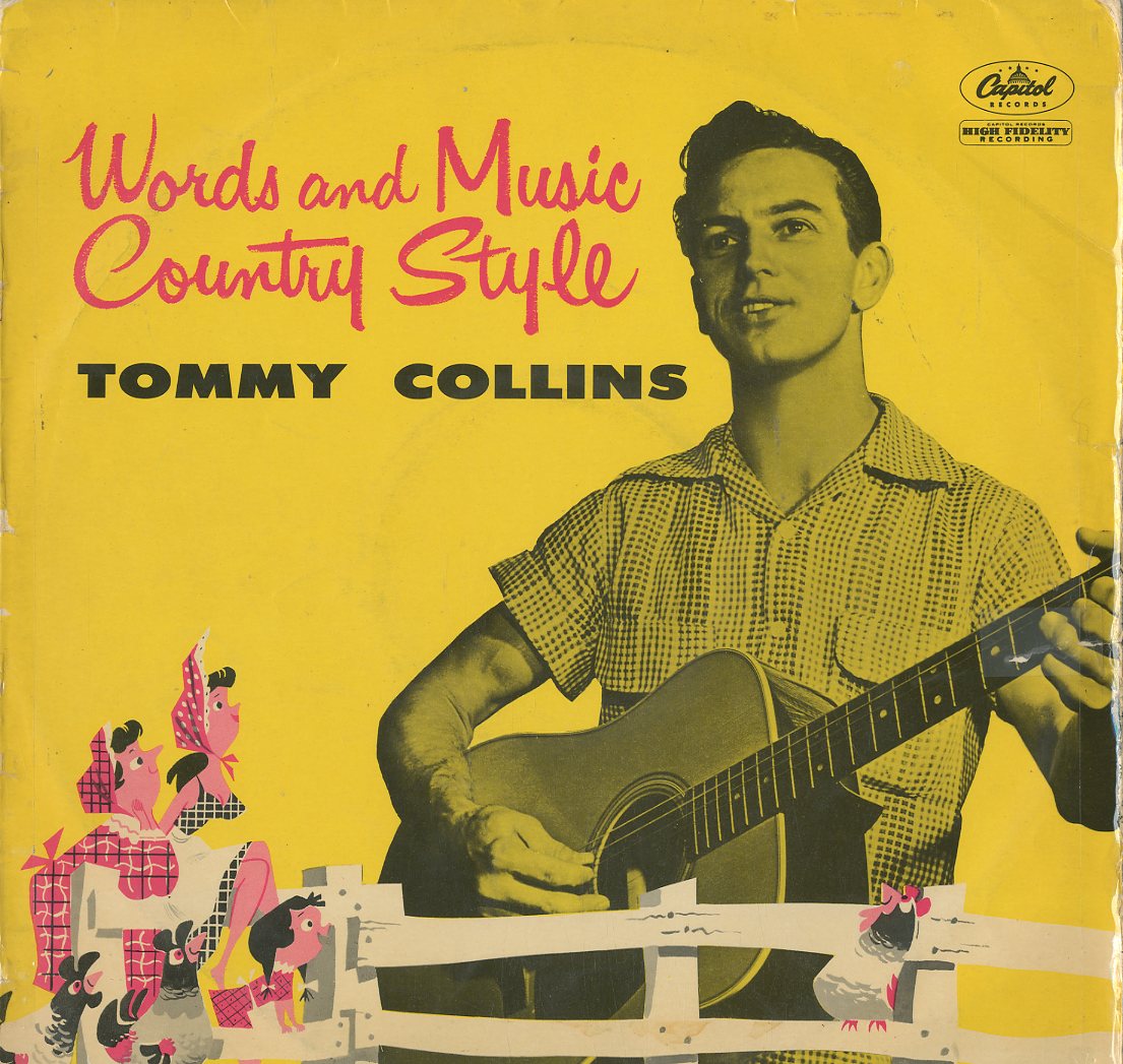 Albumcover Tommy Collins - Words and Music Country Style