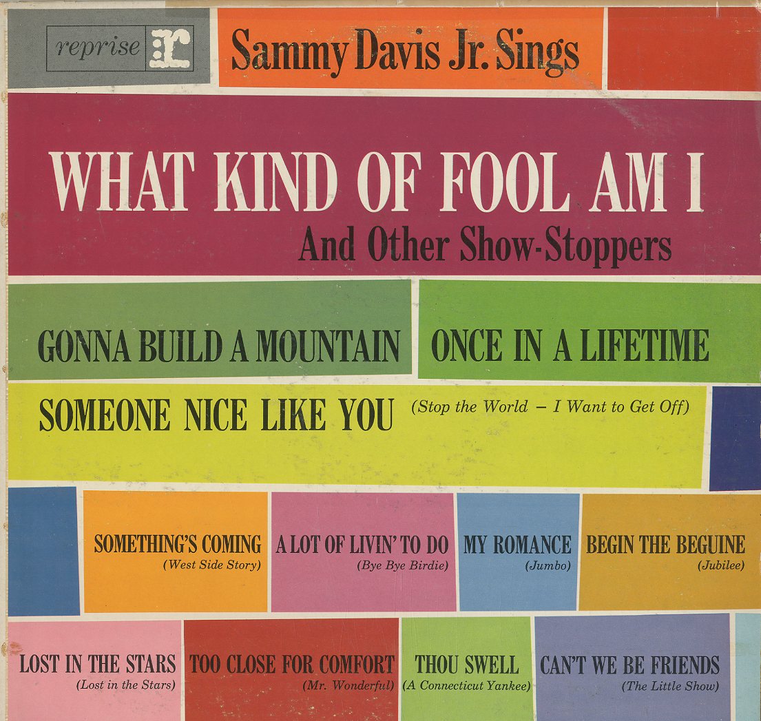 Albumcover Sammy Davis Jr. - What Kind Of Fool Am I and other Show-Stoppers (Pop Series)