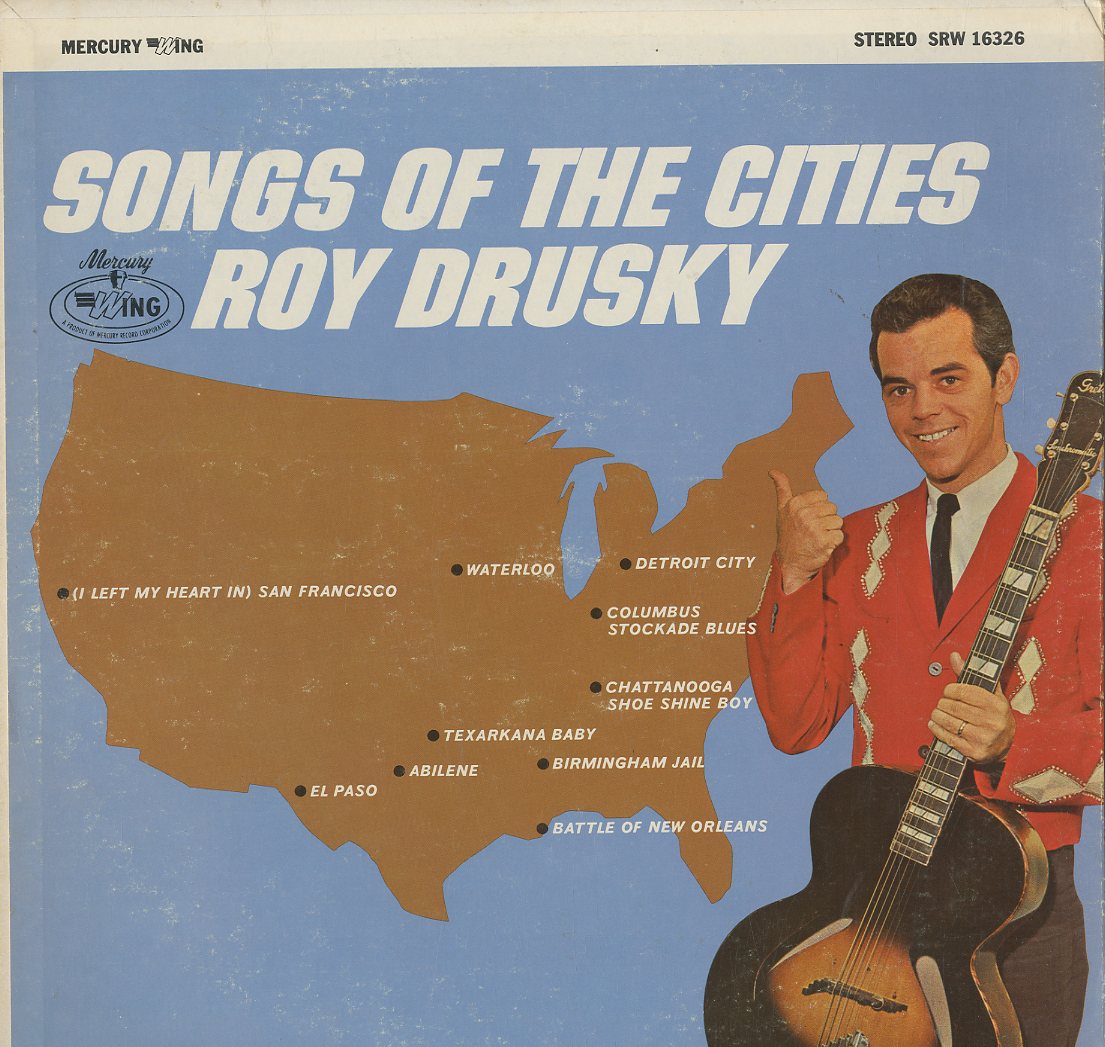 Albumcover Roy Drusky - Songs of the Cities