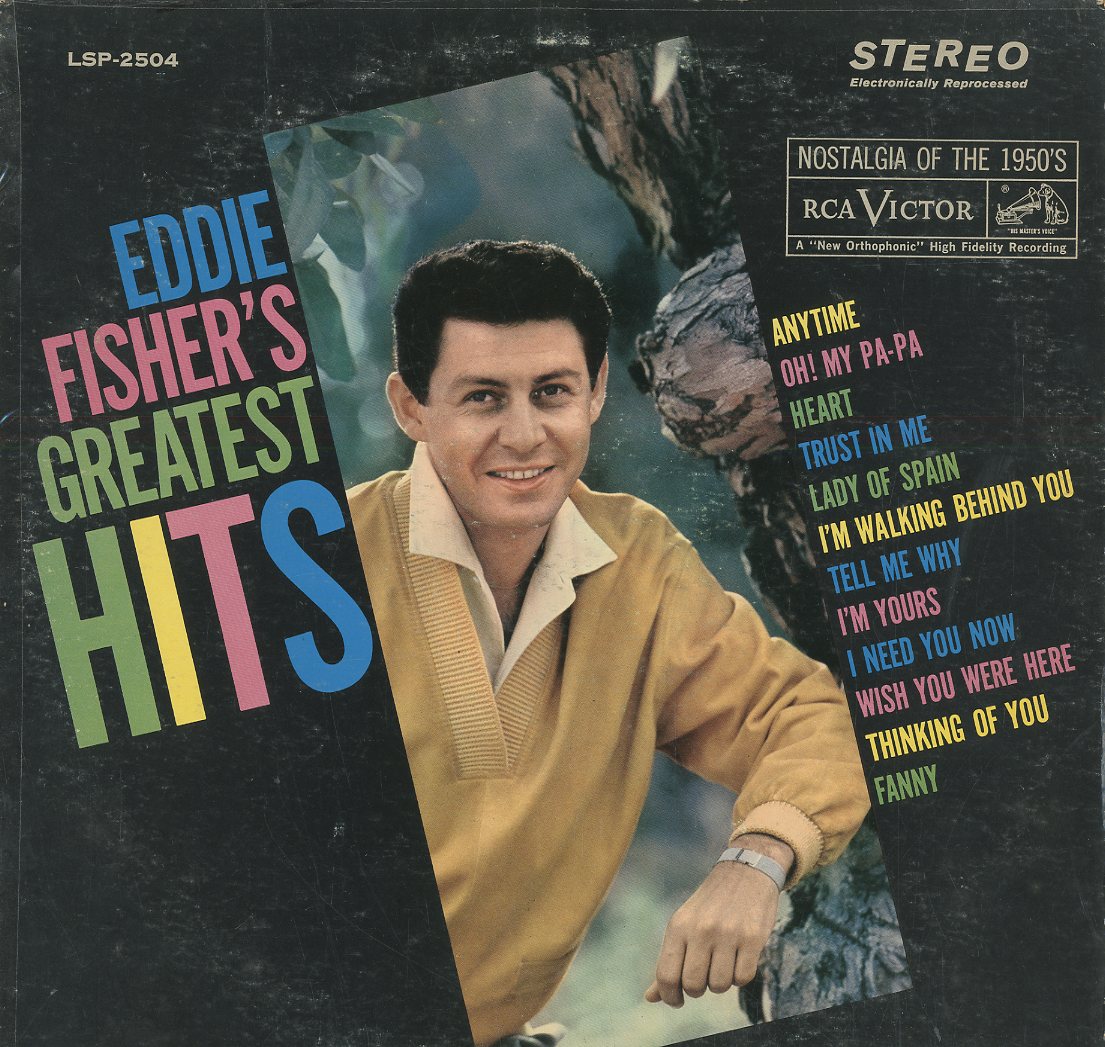 Albumcover Eddie Fisher - Eddie Fisher´s Greatest Hits (Nostalgia of the 1950s)