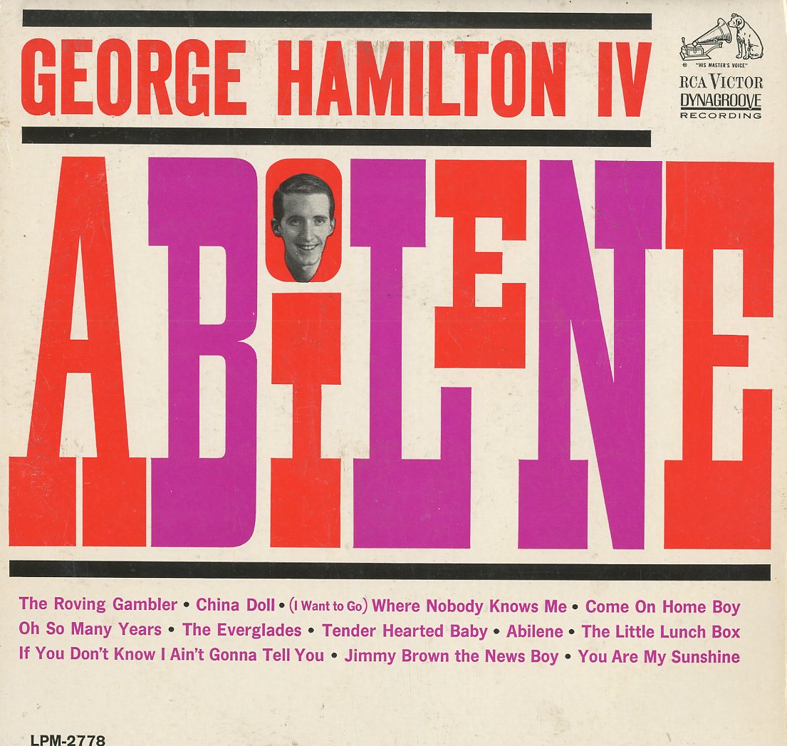 Albumcover George Hamilton IV - Abilene